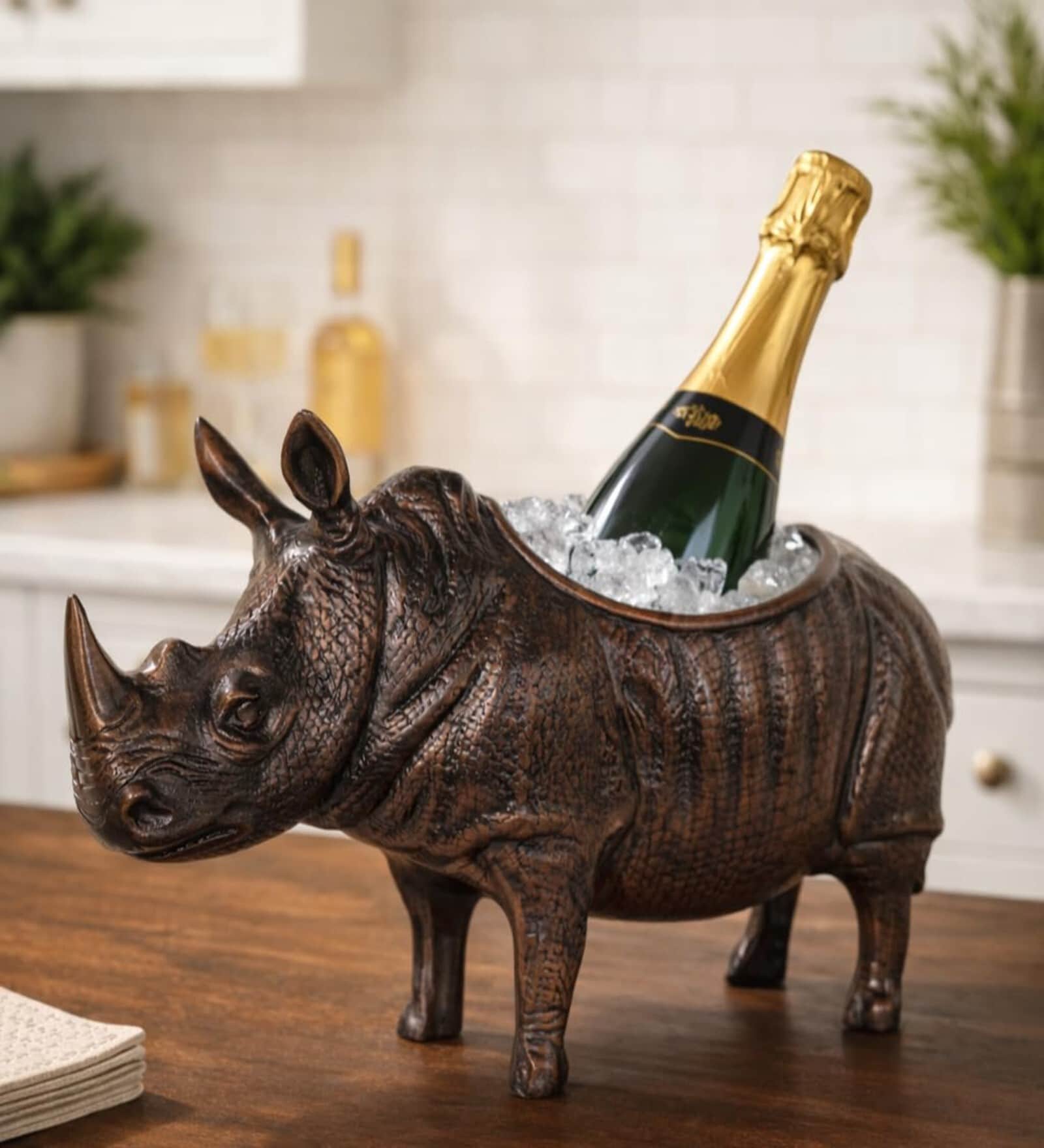 Rhino Single Bottle Champagne Chiller