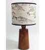 Heritage Premium Wooden Table Lamp with Handmade Paper Shade