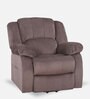 Rhea 1 Seater Recliner in Brown Colour