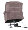 Rhea 1 Seater Recliner in Brown Colour