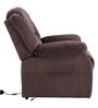 Rhea 1 Seater Recliner in Brown Colour