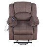 Rhea 1 Seater Recliner in Brown Colour