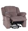 Rhea 1 Seater Recliner in Brown Colour