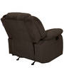 Rhea 1 Seater Recliner in Dark Brown Colour