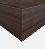 Rhino Queen Size Bed in Dark Wallnut Finish with Drawer Storage