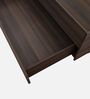 Rhino Queen Size Bed in Dark Wallnut Finish with Drawer Storage