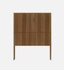 Rhino Hutch Desk in Lyon Teak & White Colour