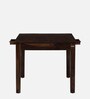 Rhode Sheesham Four Seater Dining Set in Provincial Teak Finish  With Drawer Storage