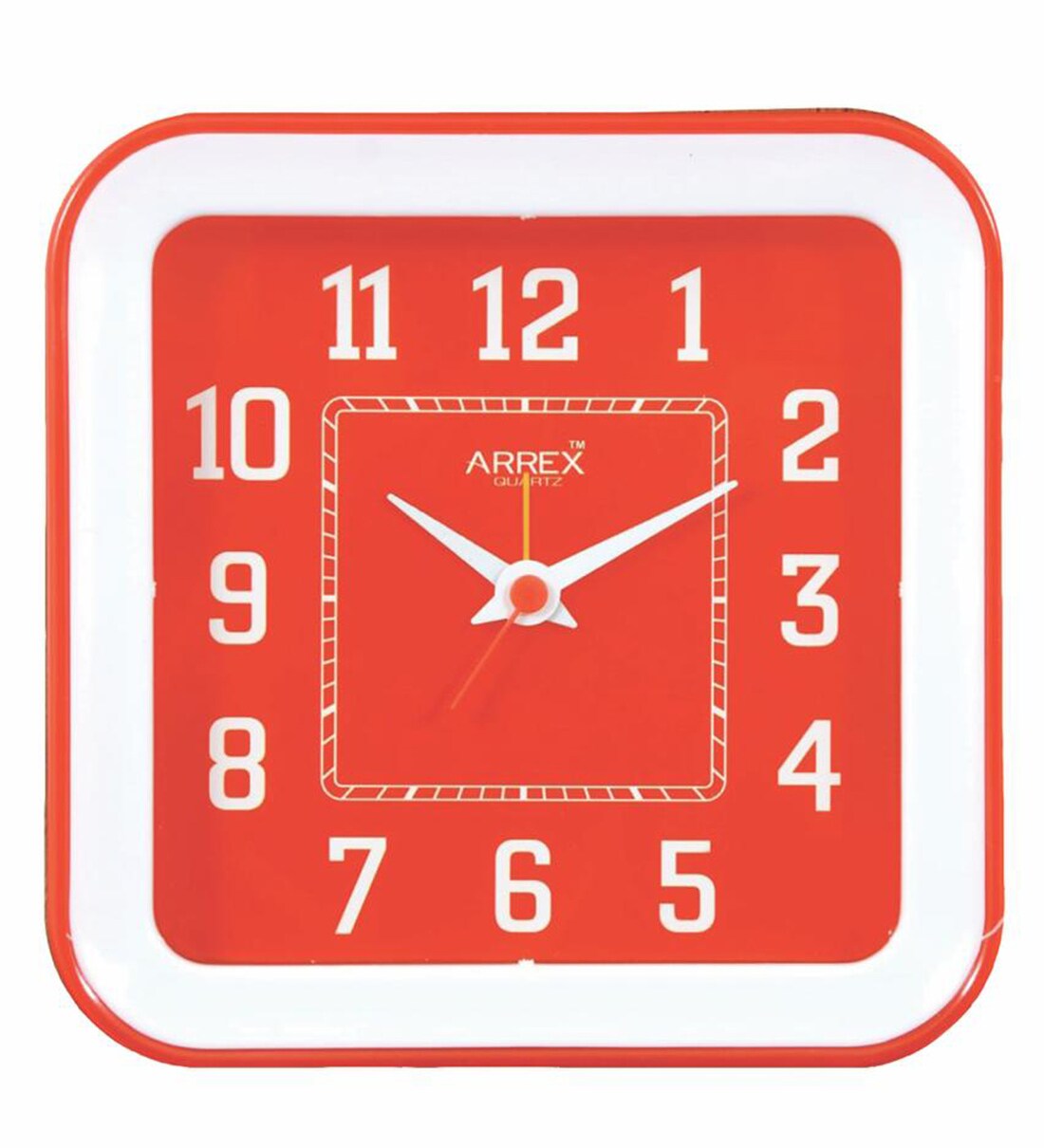 Buy Riseup Analog Alarm Table Clock in Red by Arrex Online Kids Table