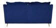 Ricardo Velvet 3 Seater Sofa In Royal Blue Colour