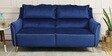 Ricardo Velvet 3 Seater Sofa In Royal Blue Colour