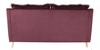Ricardo Velvet 3 Seater Sofa In Wine Colour
