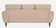 Riga Fabric 3 Seater Sofa In Beige Color