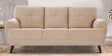 Riga Fabric 3 Seater Sofa In Beige Color