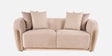 Rihanna Fabric 2 Seater Sofa In Beige Colour