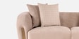 Rihanna Fabric 2 Seater Sofa In Beige Colour