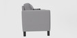 Rio 2 seater Fabric sofa in  Light Grey color