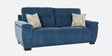 Rio Chenille Fabric 3 Seater Sofa In Denim Blue Colour