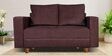 Rio Fabric 2 Seater Sofa in Brown Colour