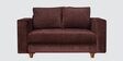 Rio Fabric 2 Seater Sofa in Brown Colour