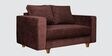 Rio Fabric 2 Seater Sofa in Brown Colour