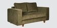 Rio Fabric 2 Seater Sofa in Green Colour