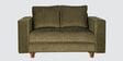 Rio Fabric 2 Seater Sofa in Green Colour