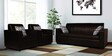 Rio Highback Sofa Set (3+1+1) in Brown Colour