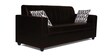 Rio Highback Sofa Set (3+1+1) in Brown Colour