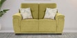 Rio Chenille Fabric 2 Seater Sofa In Olive Green Colour