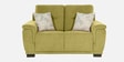 Rio Chenille Fabric 2 Seater Sofa In Olive Green Colour