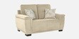 Rio Vegan Leather 2 Seater Sofa In Ash Grey Colour