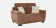 Rio Vegan Leather 2 Seater Sofa In Bright Brown Colour Rio Vegan Leather 2 Seater Sofa In Bright Brown Colour