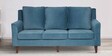 Ritzy Fabric 3 Seater Sofa In Blue Colour
