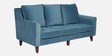 Ritzy Fabric 3 Seater Sofa In Blue Colour