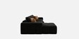 Riviera Premium Sectional Sofa In Black Color