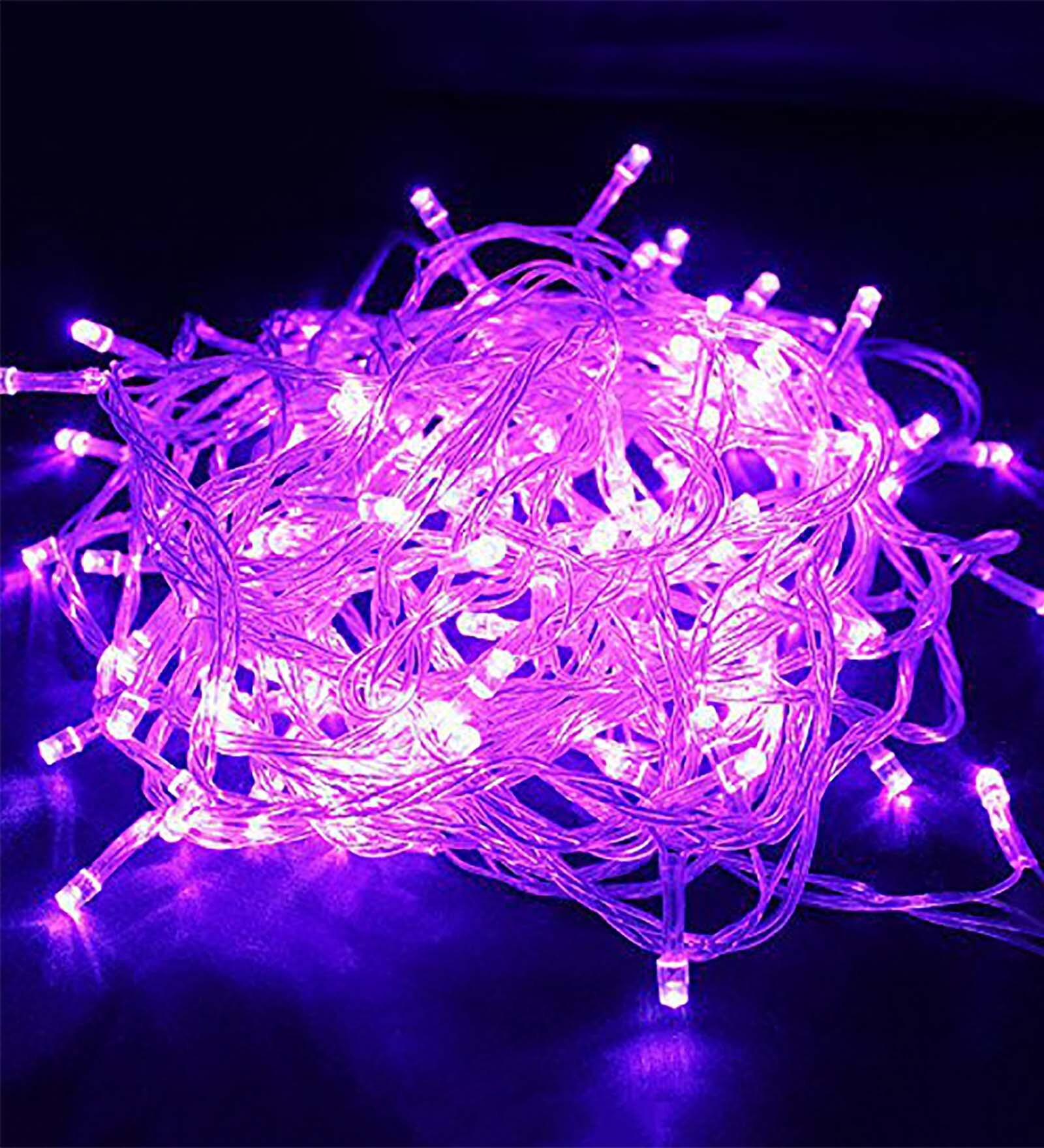 Purple Copper String Light
