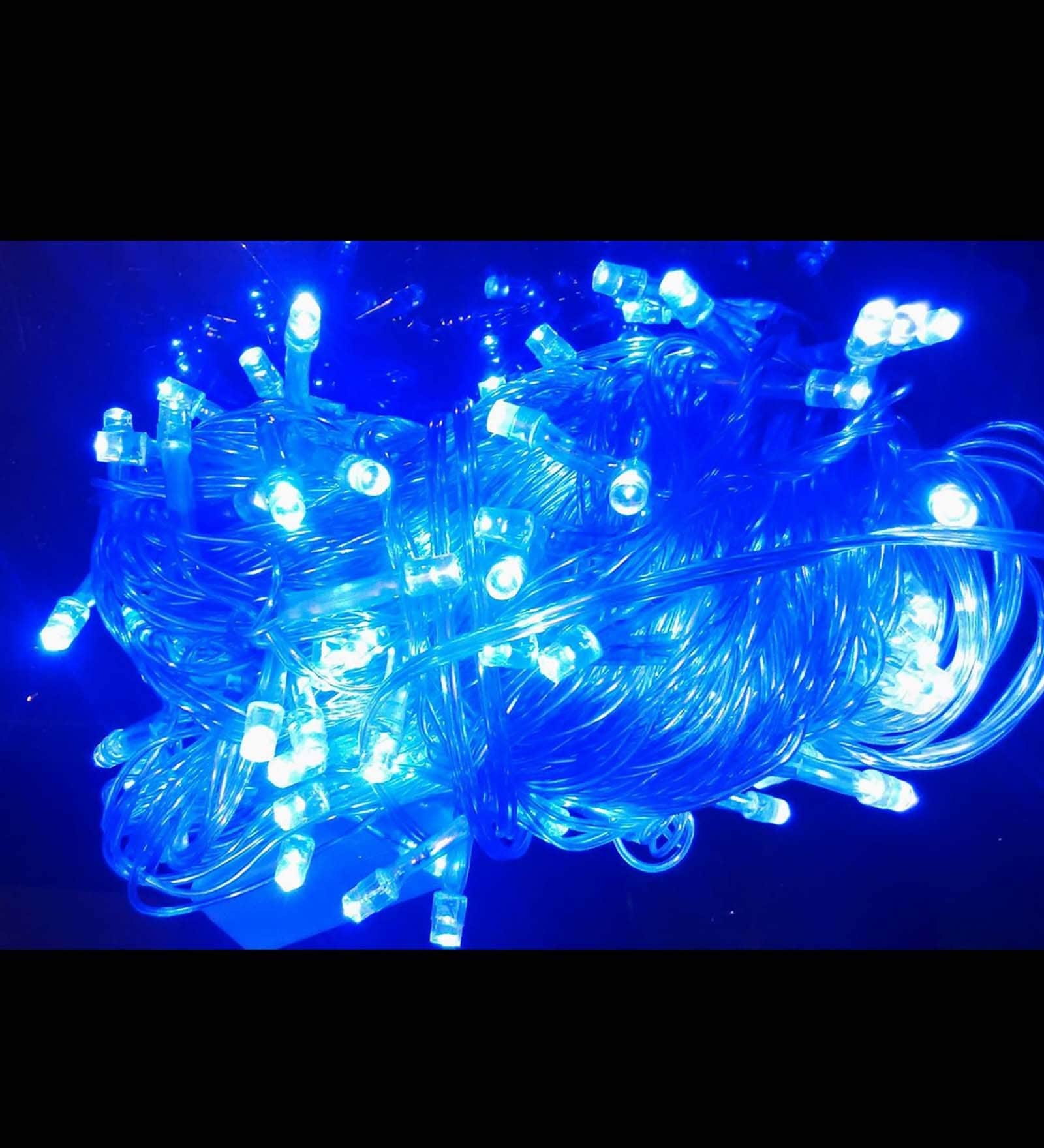 Blue Copper String Light