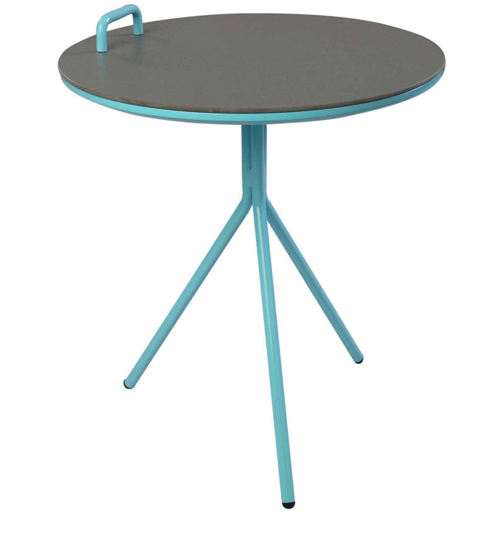 Buy Rim Corner Table in Blue & Green Colour by Godrej Interio Online Modern End Tables End