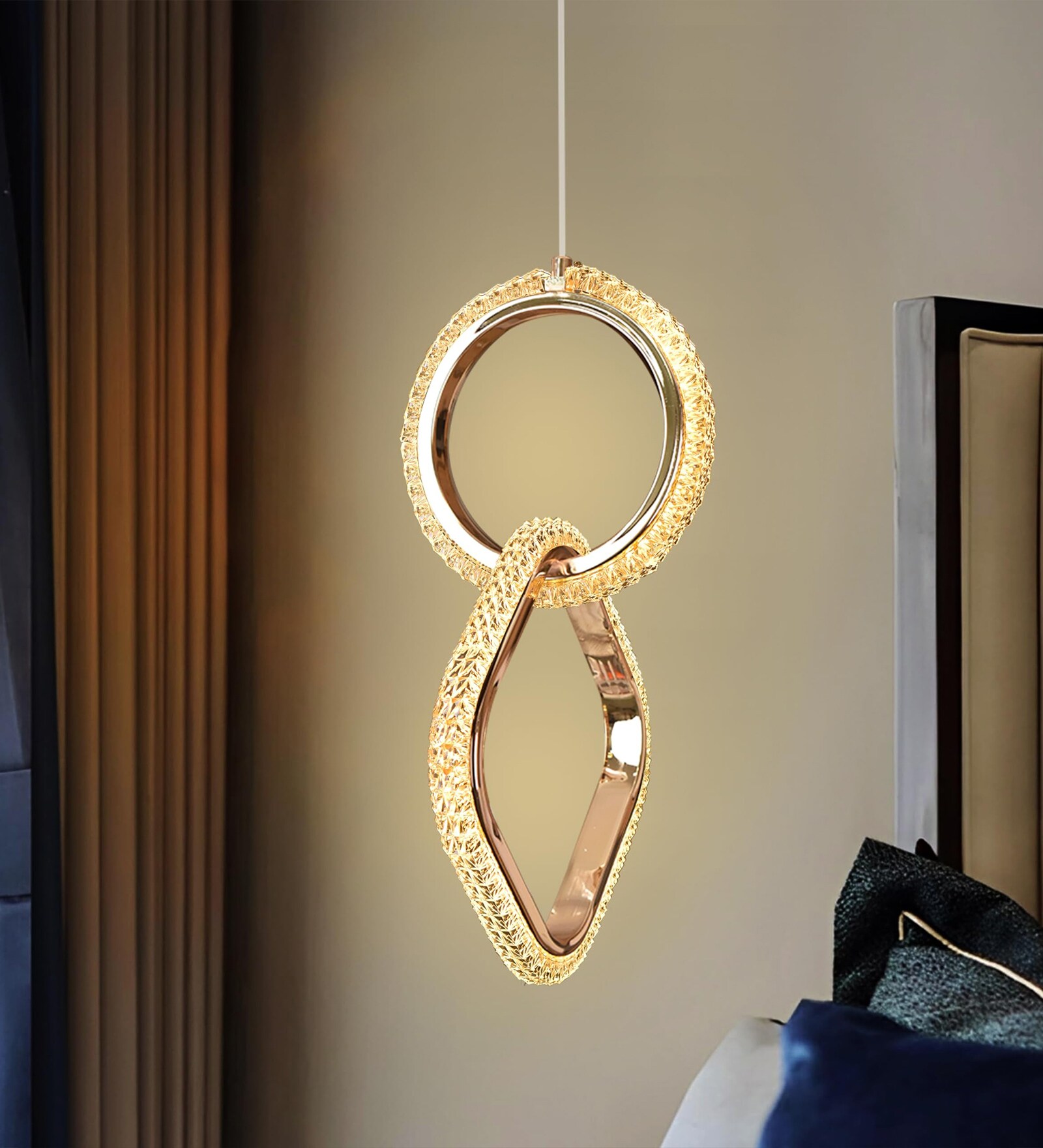 Ring Shape LED Hanging Pendant Light