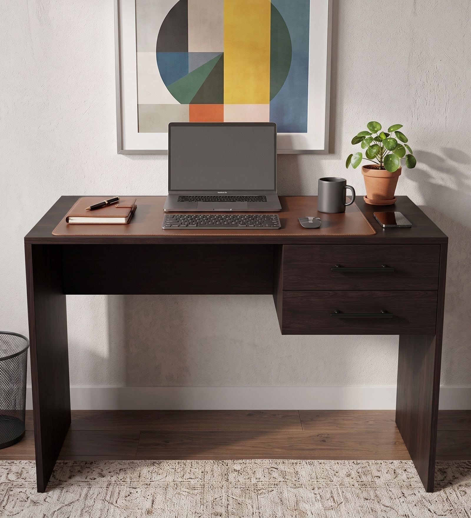Rio Study Table in Wenge Finish Rio Study Table in Wenge Finish
