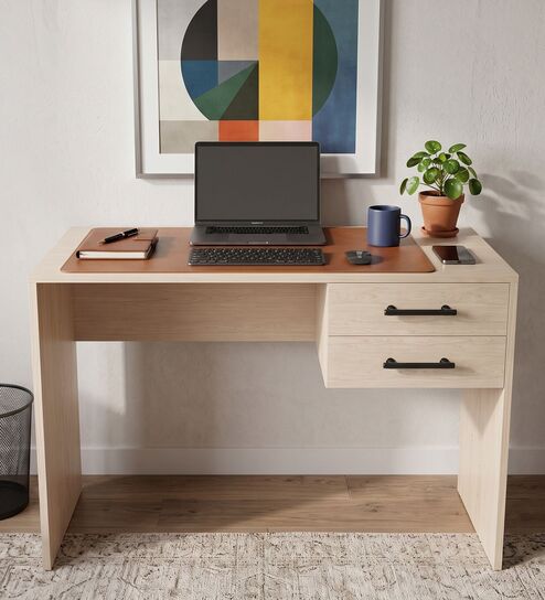Rio Study Table in Off-White Finish