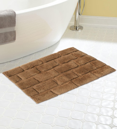 Buy Riva Carpets Brown Cotton 32 X 20 Inch Premium Tile Bamboo