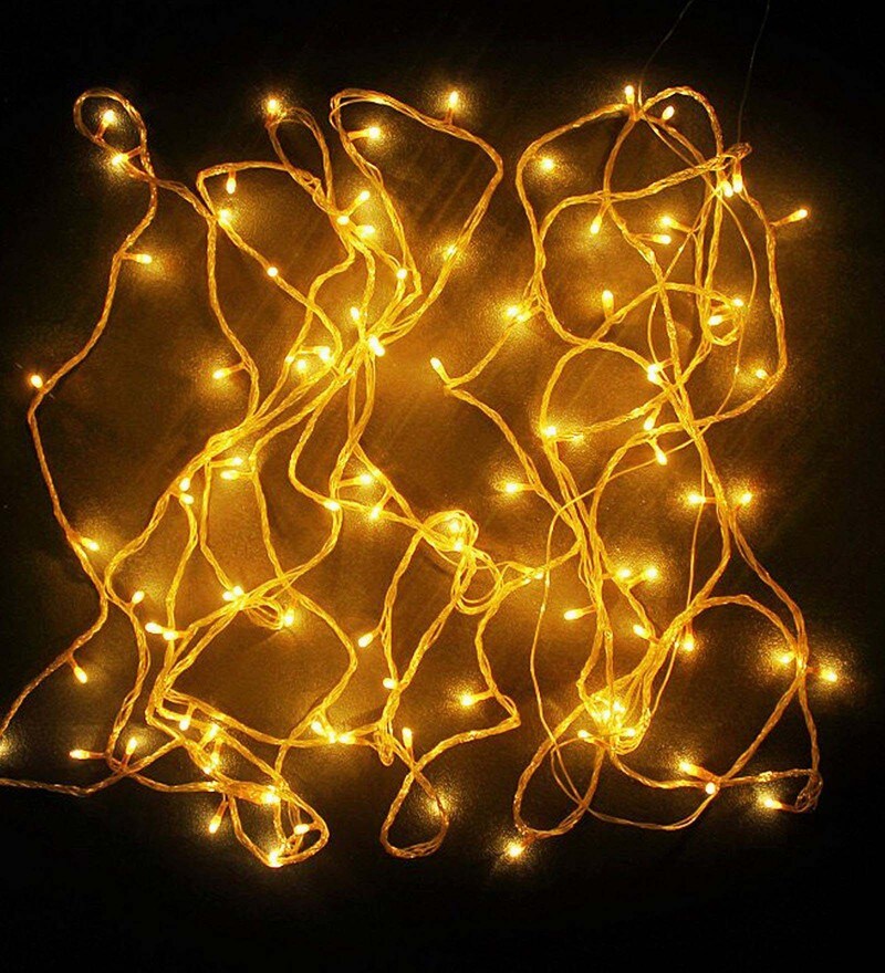 Buy Yellow Copper String Light by Riflection Online String Lights