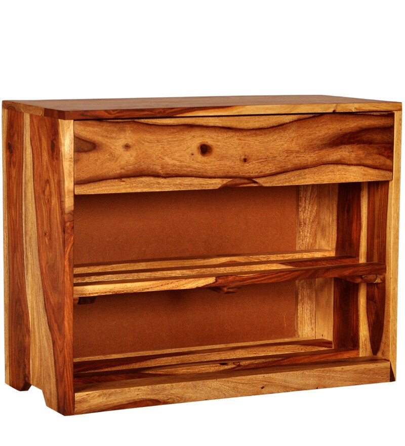 Buy Rio Shoe Rack In Colonial Maple Finish By Woodsworth Online Furniture Customized Furniture Customized Pepperfry Product