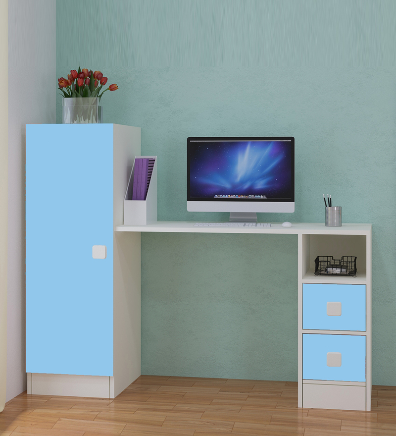 sky blue desk