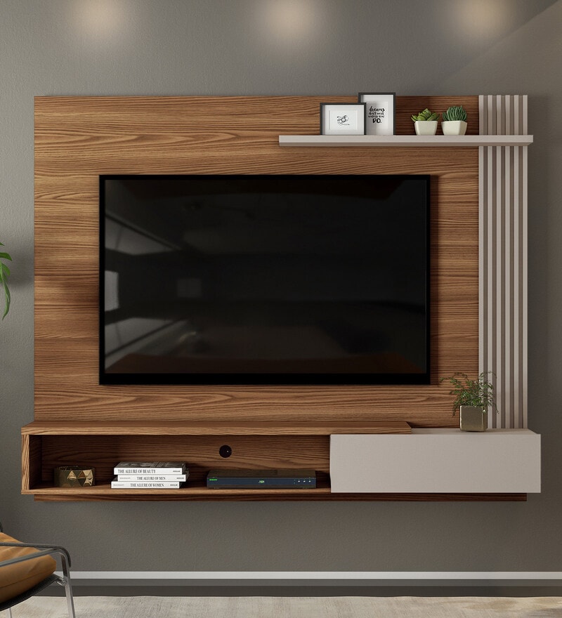 tv wall unit designs pepperfry