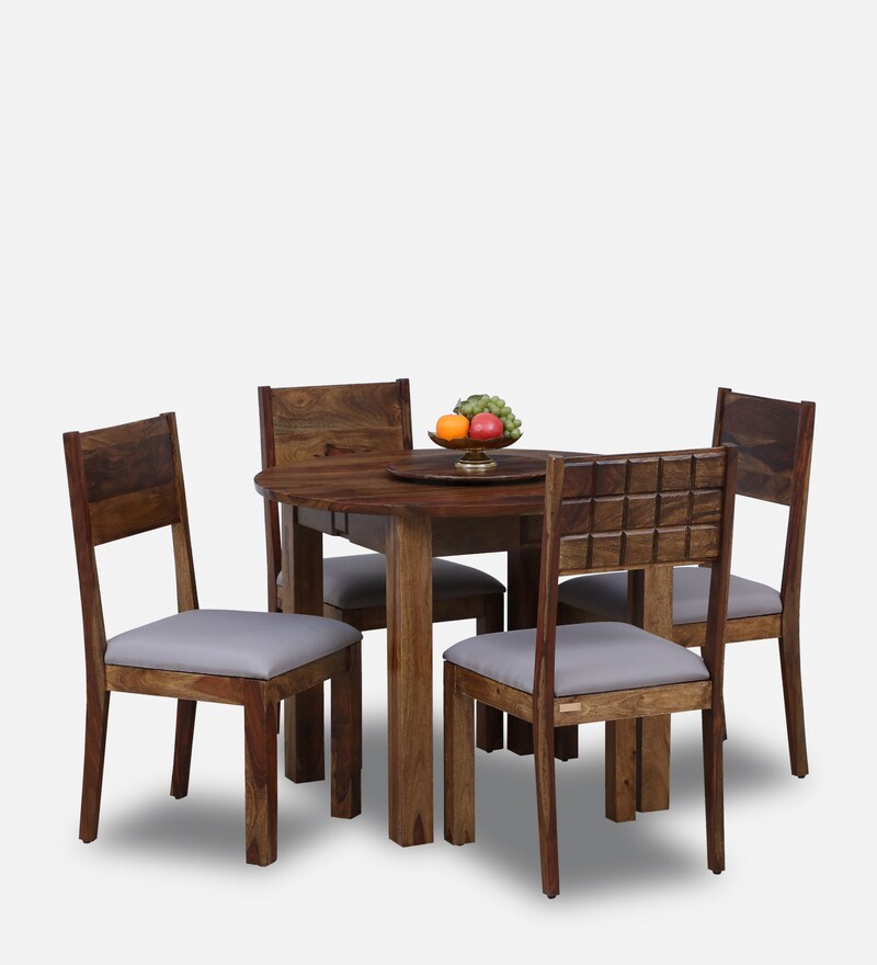 pepperfry round dining table