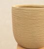 Rib Sand Stone Plastic Planter