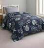 Rich Black Ultrasonic Premium 120 GSM Reversible Ac Single Bed Comforter